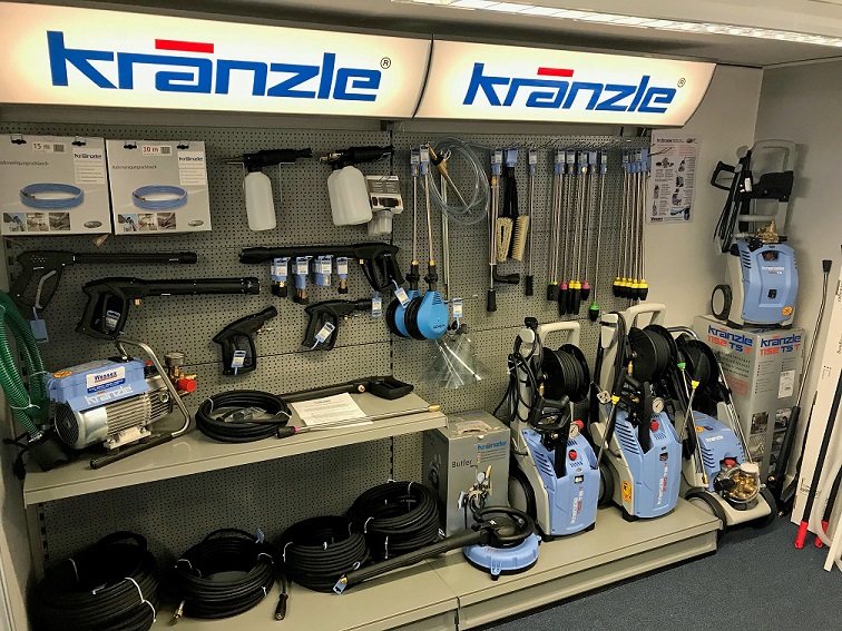 Kranzle Specialist Dealer Stores allow you to come in and look, ask us any related questions and we'll listen to your suggestions/feedback.
With years of our customers feedback, it helps Kranzle make improvements.. we know what actual experience with real users is and with info we get over many, many, years, and especially where other brands are now cheapening their product ranges over the last decade..
Kranzle is based on and made where there are still high German quality standards